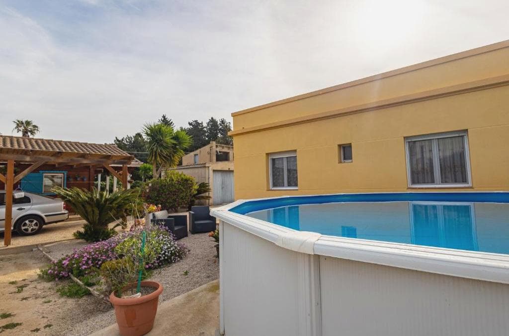 Piscina privada de la caseta